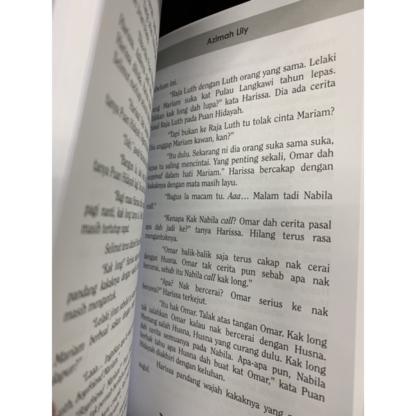 Duniaku Hanya Ada Kamu By Azimah Lily Novel Shopee Singapore