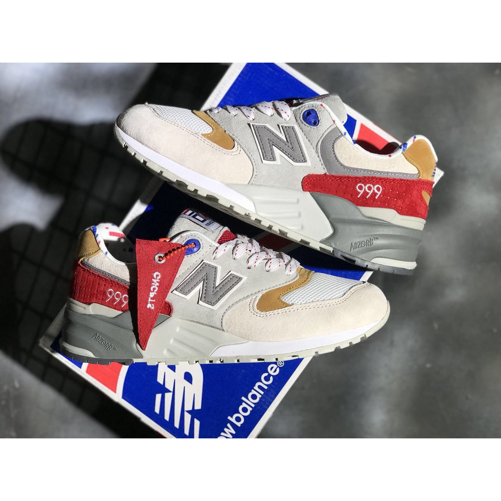 Original new balance 999 nb999 grey red 