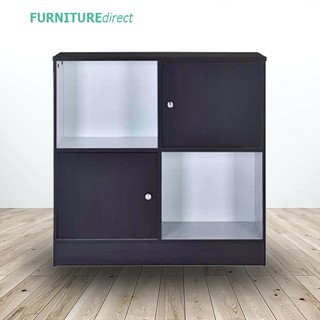 BODEN 4 cube bookcase with door rak  buku  almari buku  