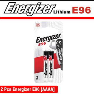 Energizer E96 AAAA Alkaline Batteries 1.5v 2 Piece Pack