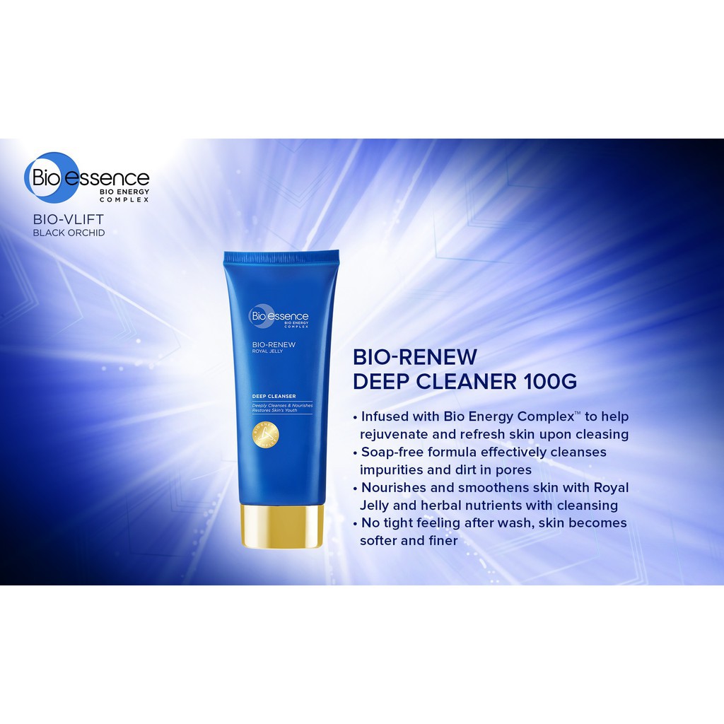 bio essence bio renew deep cleanser