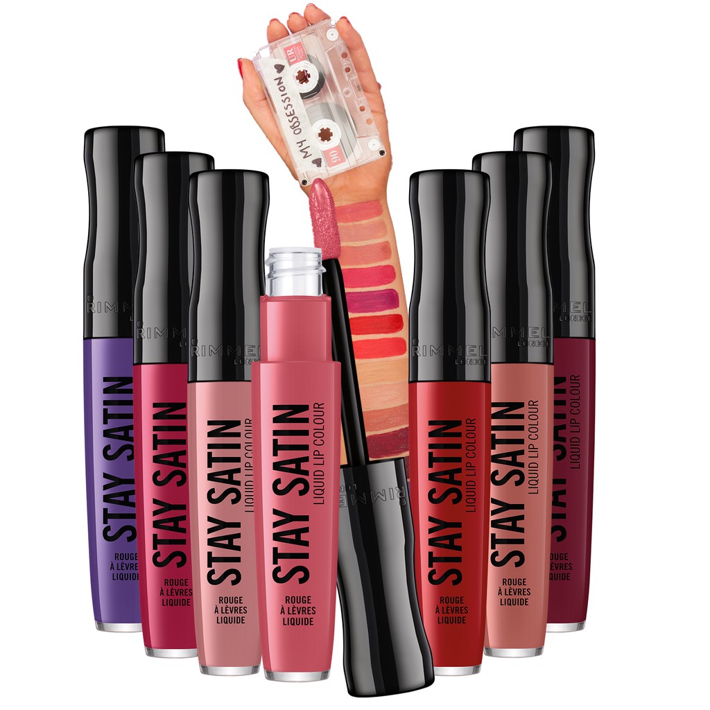 Rimmel London Stay Satin Liquid Lipstick 55 Ml