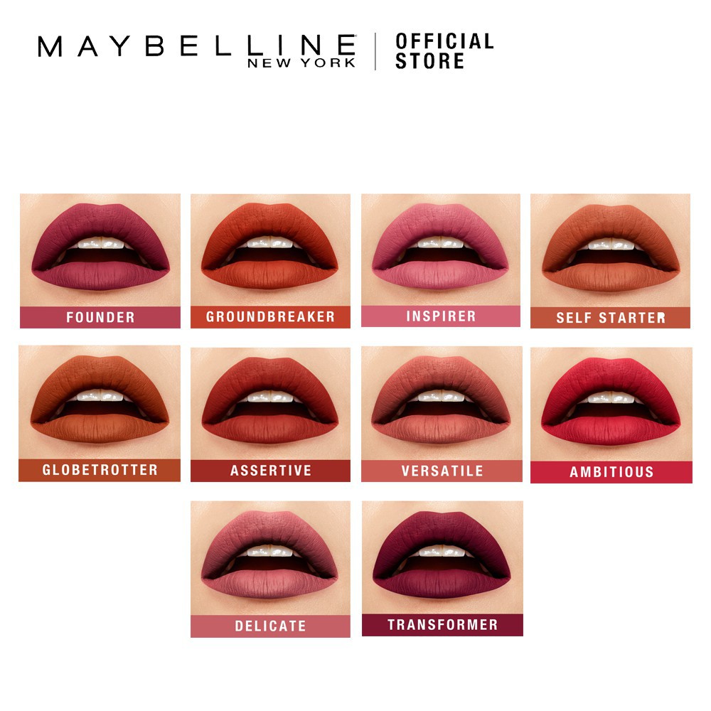 maybelline new york superstay matte ink liquid lipstick