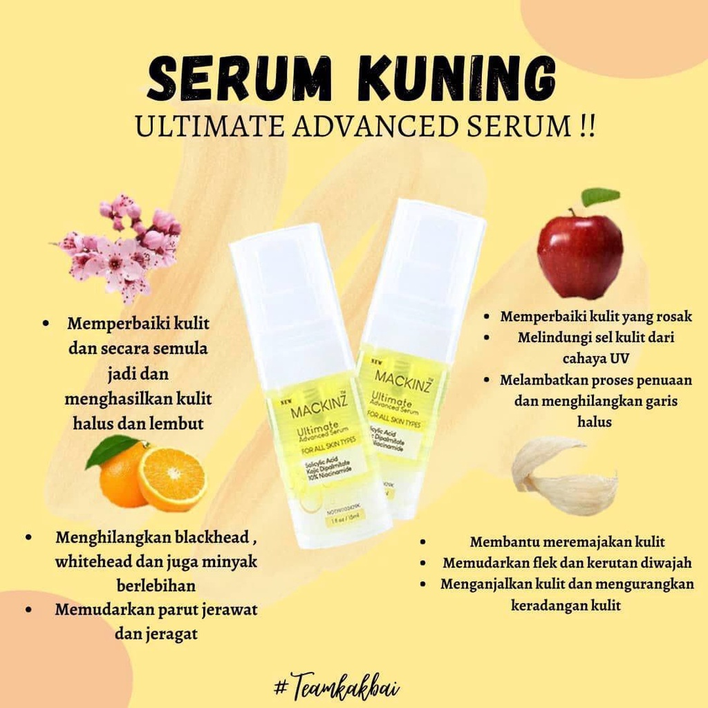 Serum Kuning Mackinz Shopee Singapore