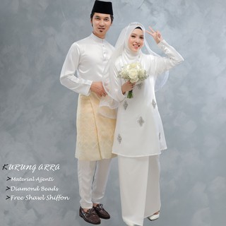 Baju Melayu Kurung Modern Nikah Tunang Kahwin Shopee Singapore