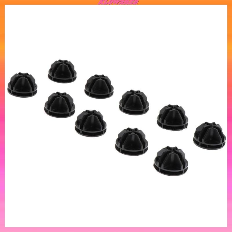 10 Pack Black Plastic Grid Connectors for wire shelving unit Shopee