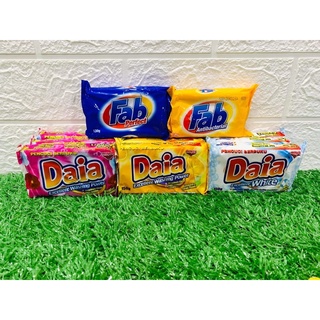 Sabun Fab 130g / Daia 150G X 3piece/pkt Laundry Bar Soap (PERFECT ...