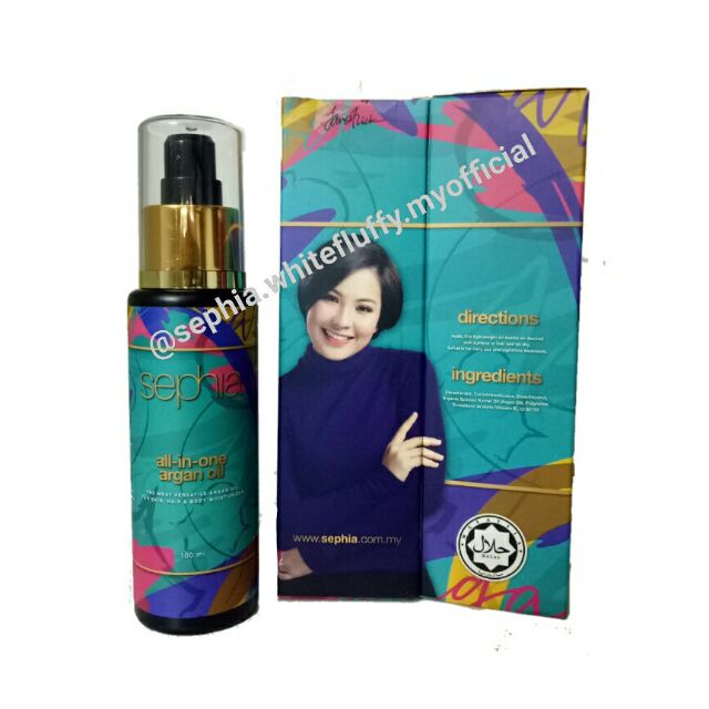 Shop Malaysia Sephia Argan Oil All In One By Janna Nick Shopee Singapore