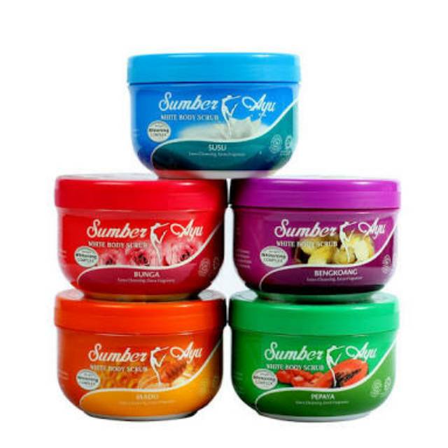 Source Of Ayu Bath Scrub Whitening Body Scrub 250g Shopee Singapore