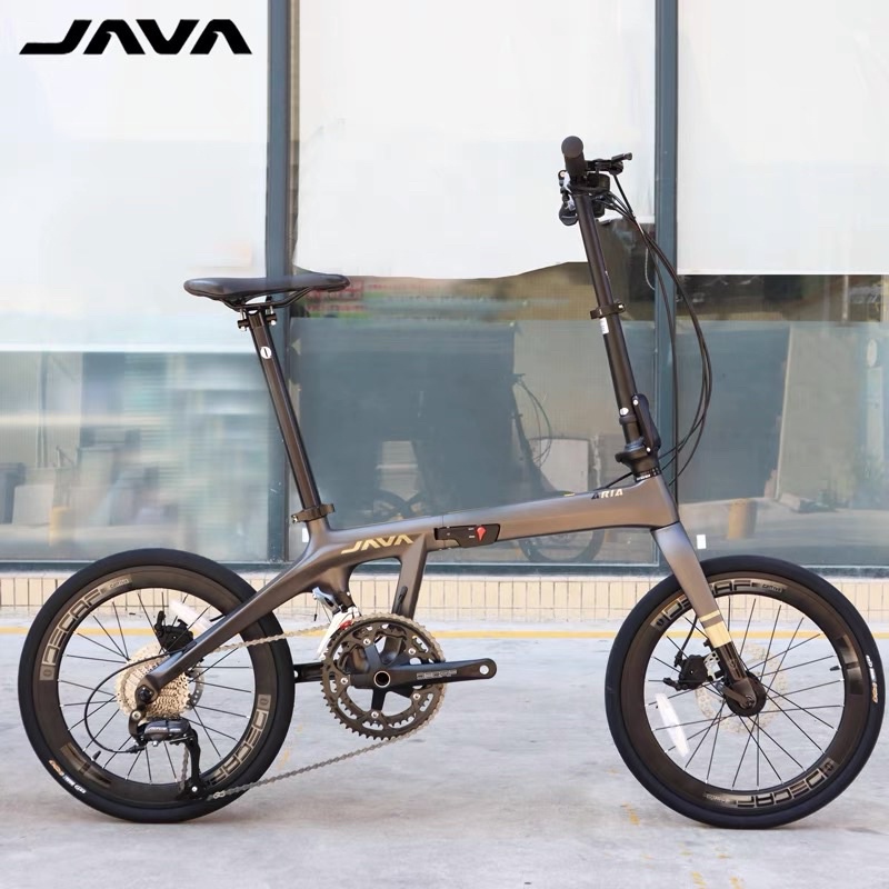 SG ready stock ! Java Aria Carbon Fiber 20 inch foldable bike 18speed