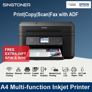 Epson WorkForce WF-2851 Wi-Fi Duplex All-in-One Inkjet Colour Printer  Color Inkjet Printer Color Printer Ink Tank Print