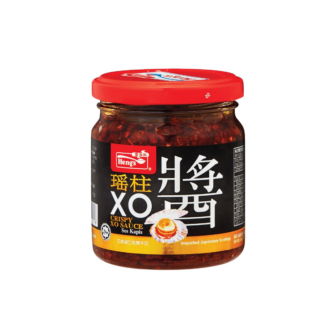 Heng's Crispy XO Japanese Scallop Chilli [Halal] Shopee Singapore