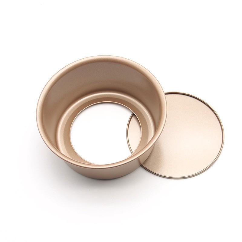 6inch Round Removable Leakproof Chiffon Cake Pan Bakeware Baking Mould