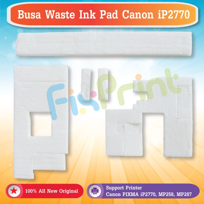 Waste Inkpad Foam Absorber For Canon Printer Ip2770 Mp287 Mp258 New Original Shopee Singapore