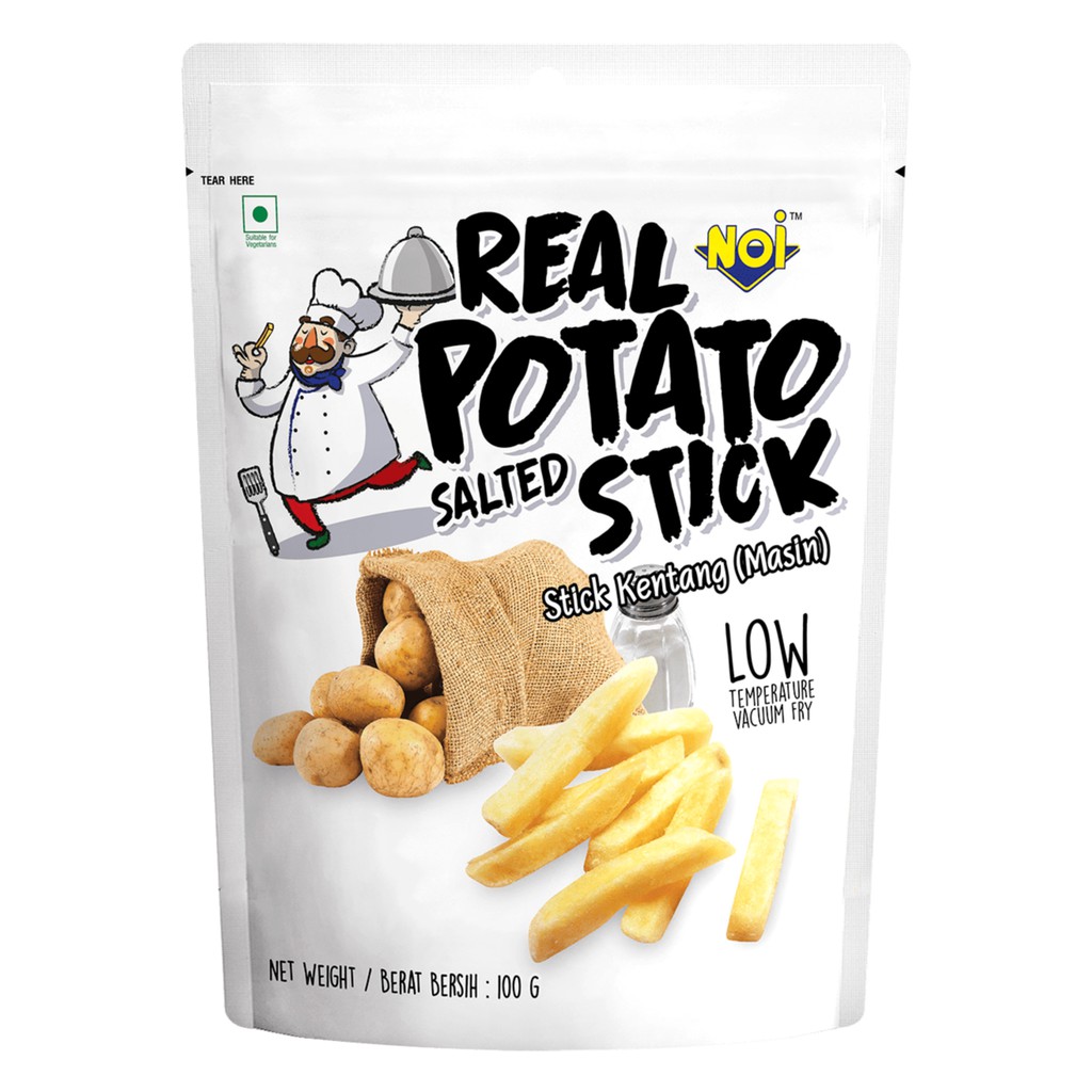 Tong Garden NOI Real Potato Stick Salted 100g (Bundle of 2) Shopee