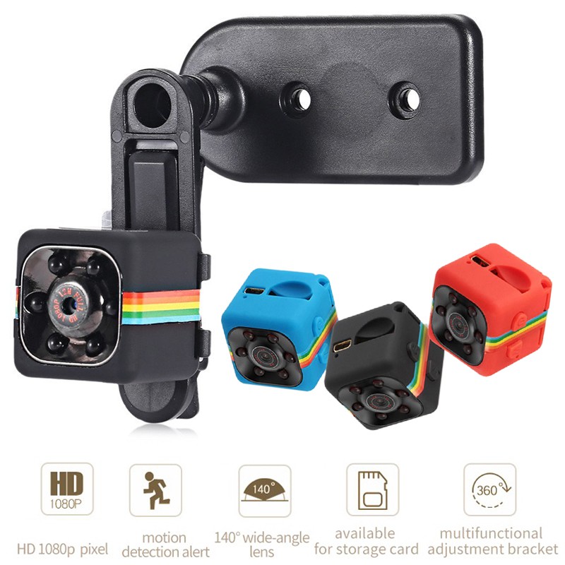 12 Mp Mini Camera Sq11 Hd Camcorder Hd 1080p Sports Mini Dv Ir Night Vision M Shopee Singapore