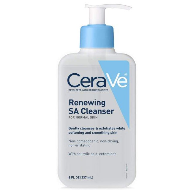 cerave renewing sa cleanser shopee