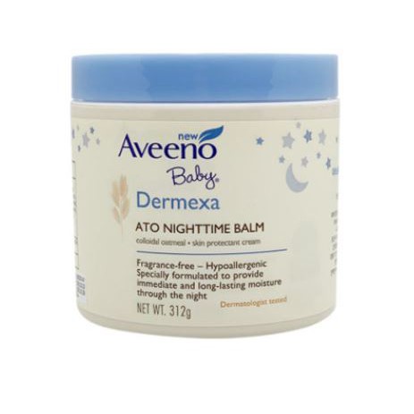aveeno baby dermexa night balm