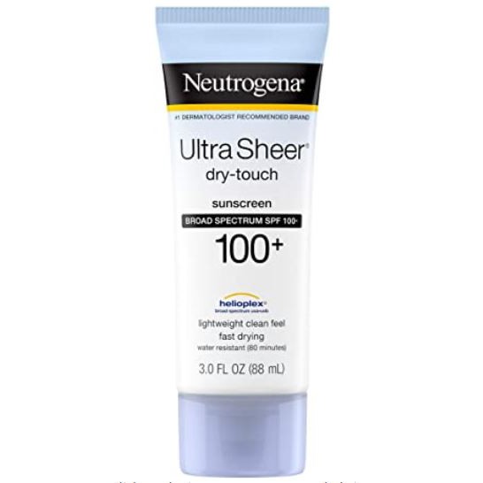 neutrogena ultra sheer water light sunscreen review