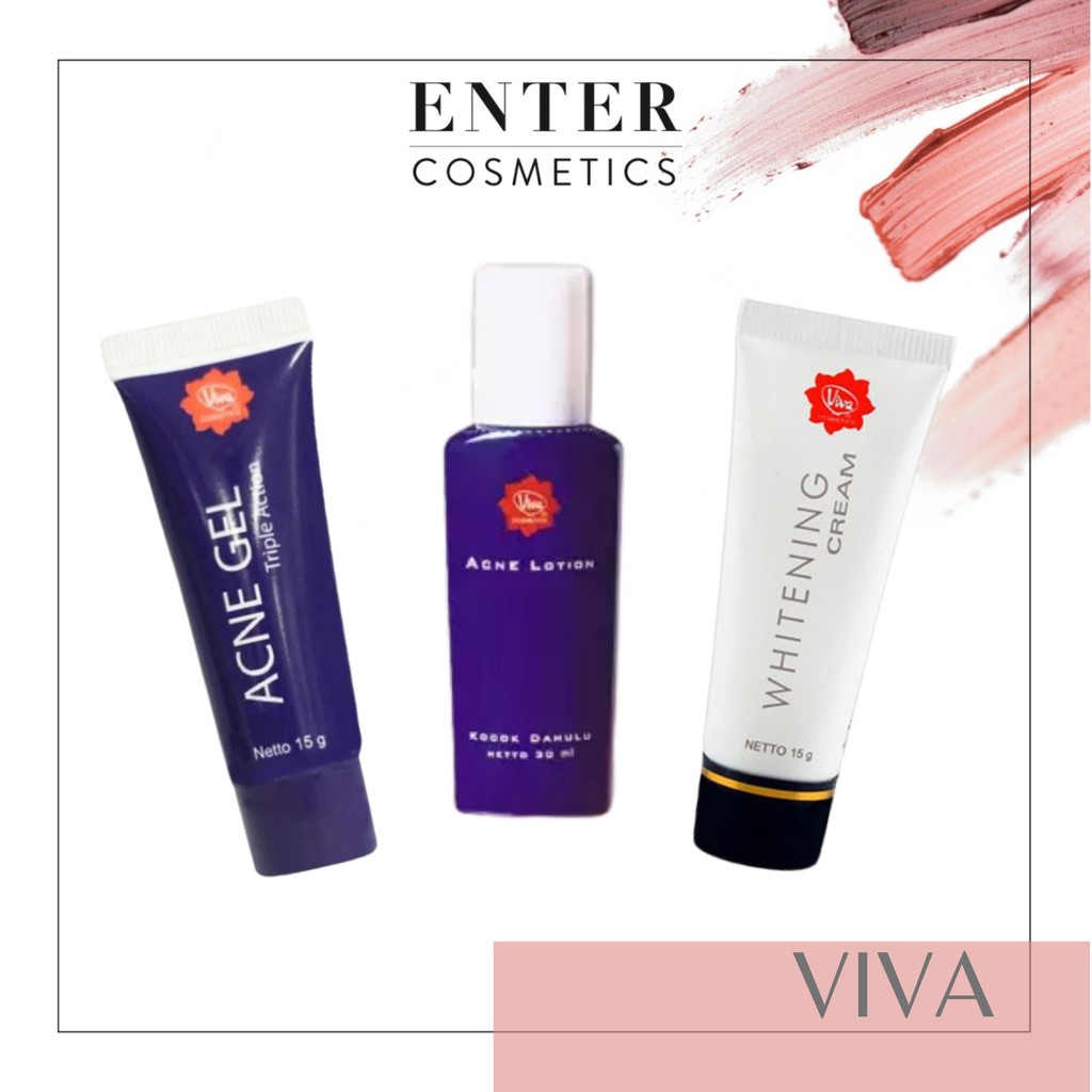 Viva Acne Gel Triple Action 15g Viva Acne Lotion 30ml Viva