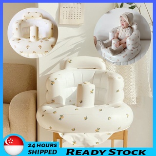 🇸🇬 [READY STOCK] Inflatable baby chair sofa Training Seat Baby Seat Bath Chair