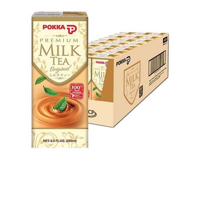 Pokka Premium Milk Tea (6s x 4 x 250ml) | Shopee Singapore