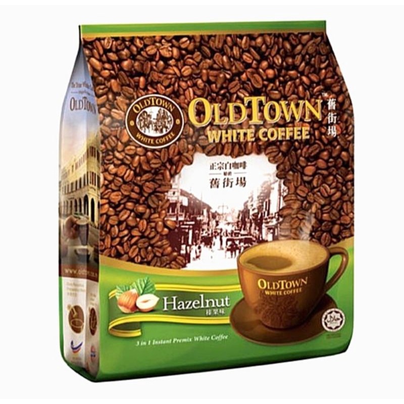 Old Town White Coffee Hazelnut 40g X 15s 3 In 1 Instant Coffee Shopee Singapore