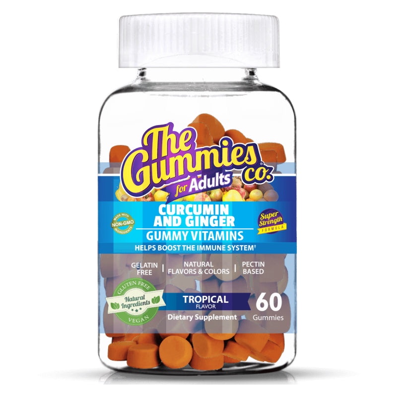 The Gummies Co Curcumin & Ginger 60 Gummies Tropical | Shopee Singapore