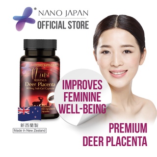 Nano Deer Placenta 8000mg Pure Placenta (Not Formulated/Adulterated), Rejuvenate Hormone, Recover Beauty Instantly