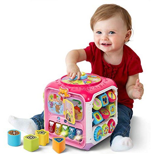 vtech discovery cube pink