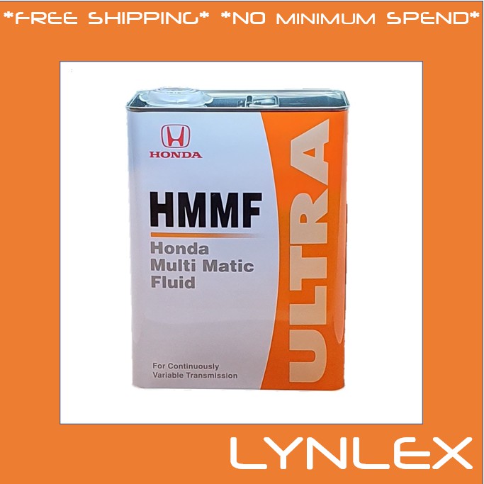 Honda HMMF Transmission Oil (Japan) - 4 Litre *FREE SHIPPING* *NO MIN ...
