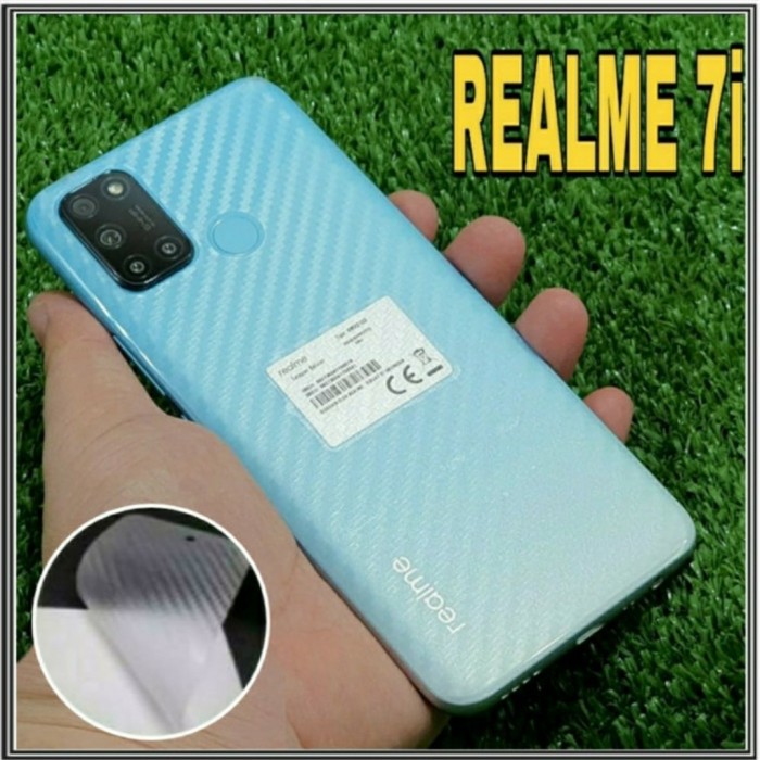 Skin Carbon Oppo Realme 7i Anti Real Real Scores 7i Bc Shopee Singapore