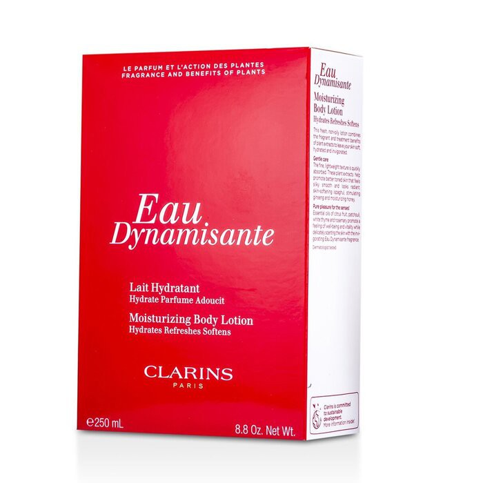 eau dynamisante moisturising body lotion