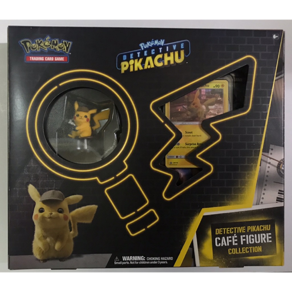 detective pikachu café figure collection