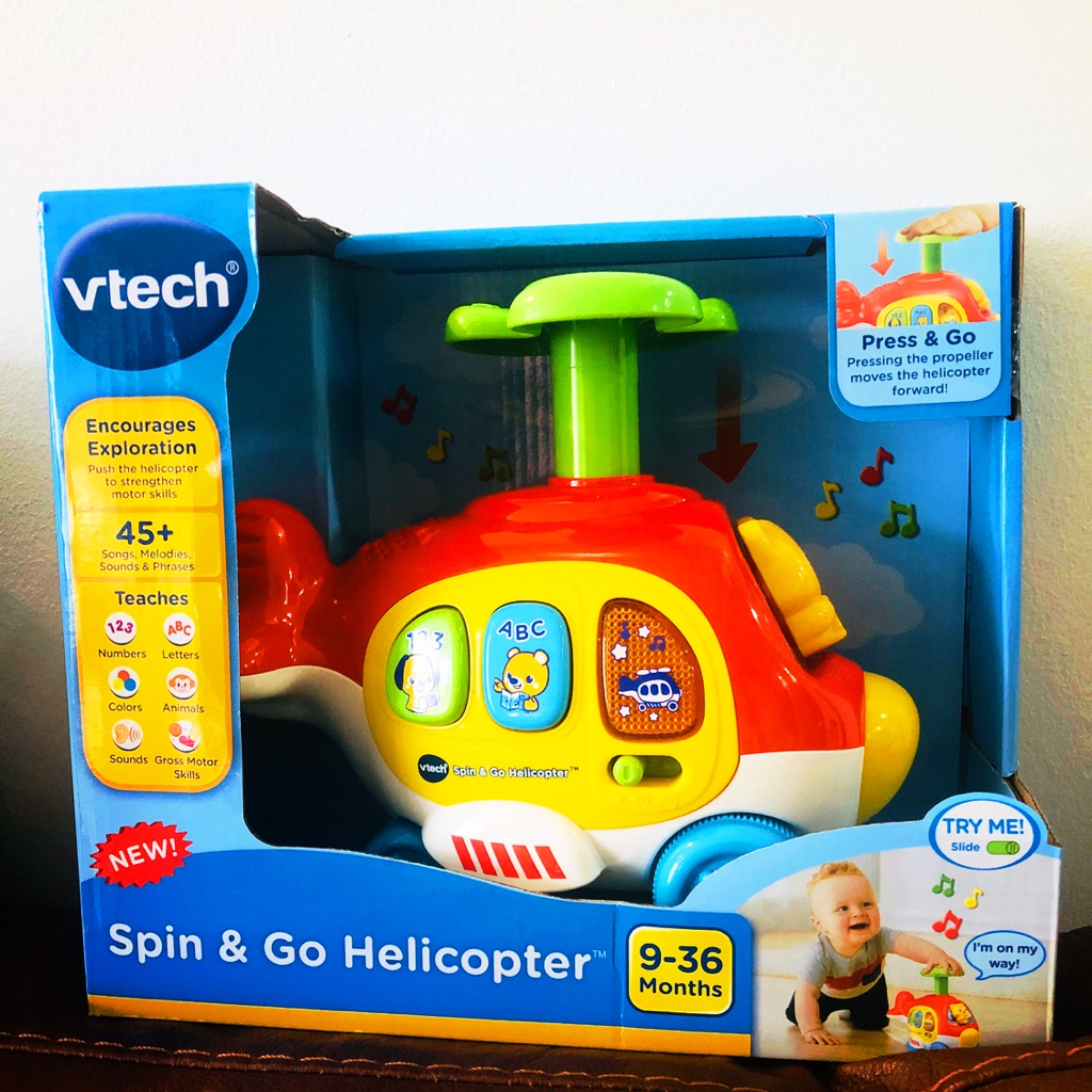 vtech spin and go helicopter