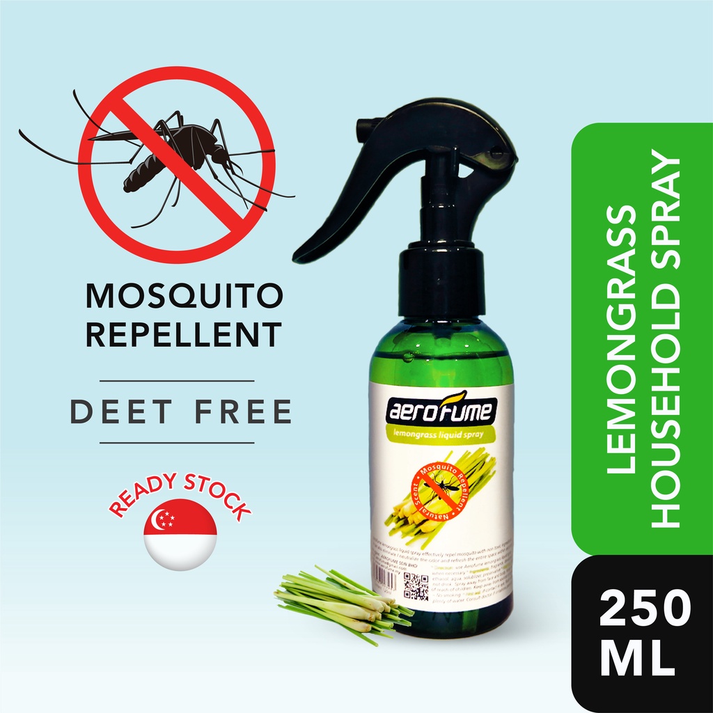 [SG] Aerofume Lemongrass Liquid Spray Household Air Freshener (Mosquito