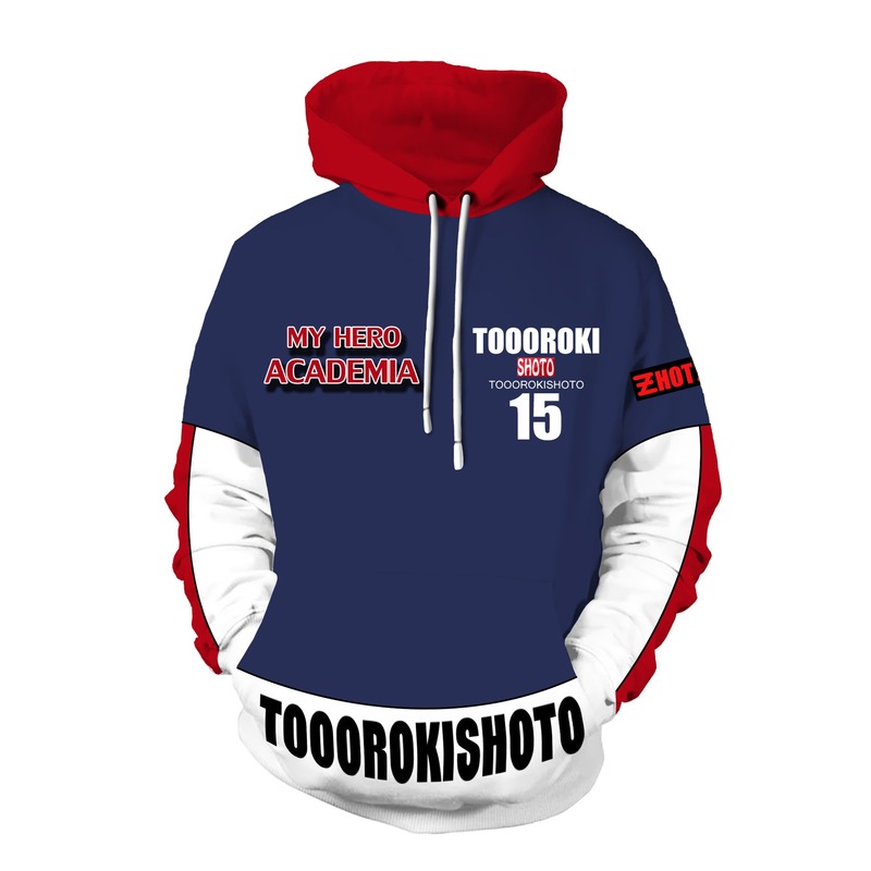 my hero academia pullover hoodie