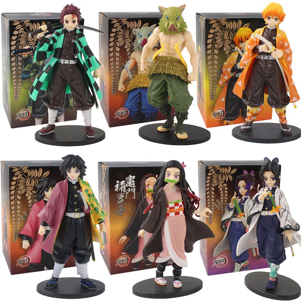 1pc Anime Demon Slayer Figure Kimetsu No Yaiba Action Figure Kamado Tanjirou Nezuko Pvc Model Toys Zenitsu Figurine Inosuke Shopee Singapore
