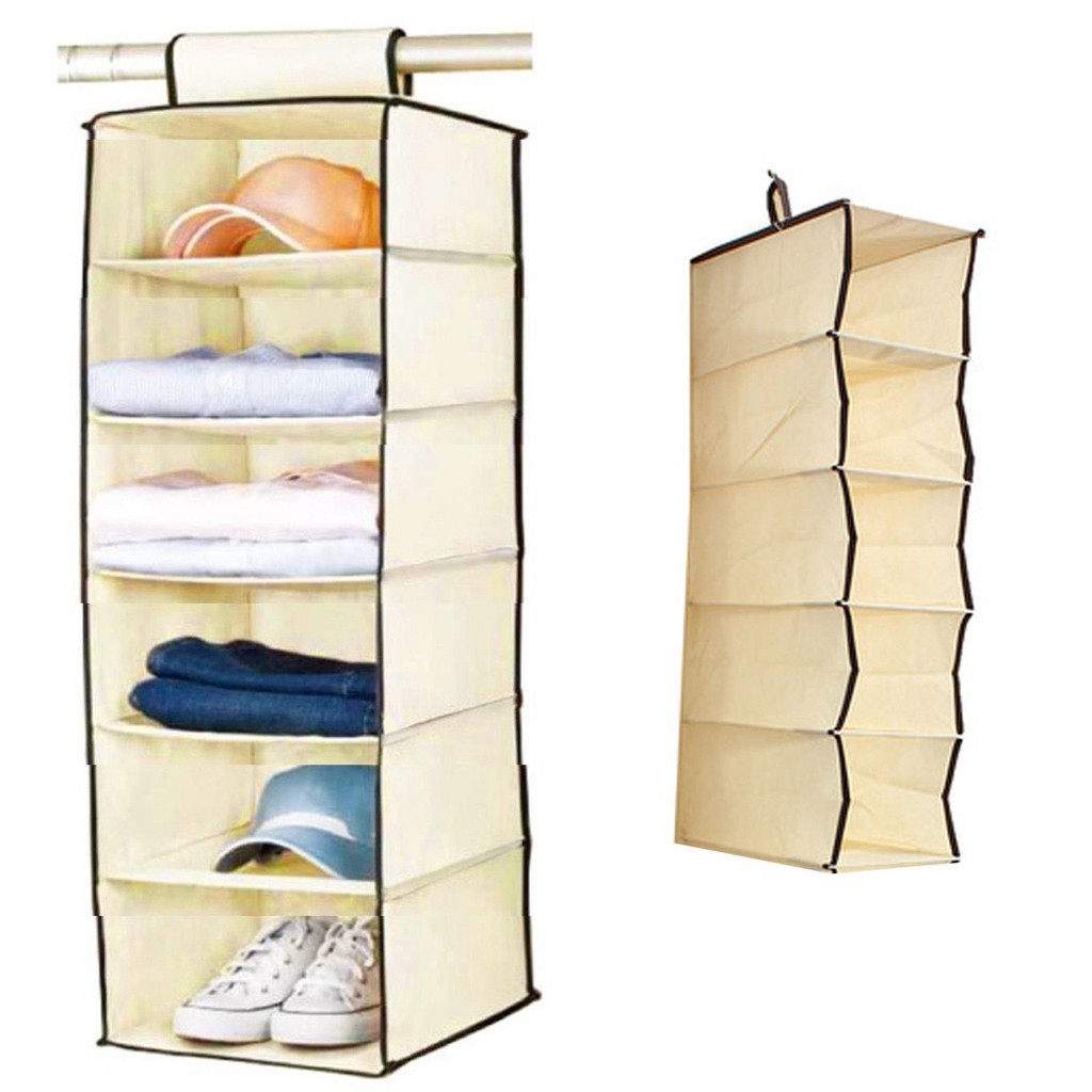 Органайзер на 6 полок Hanging Closet Organizer