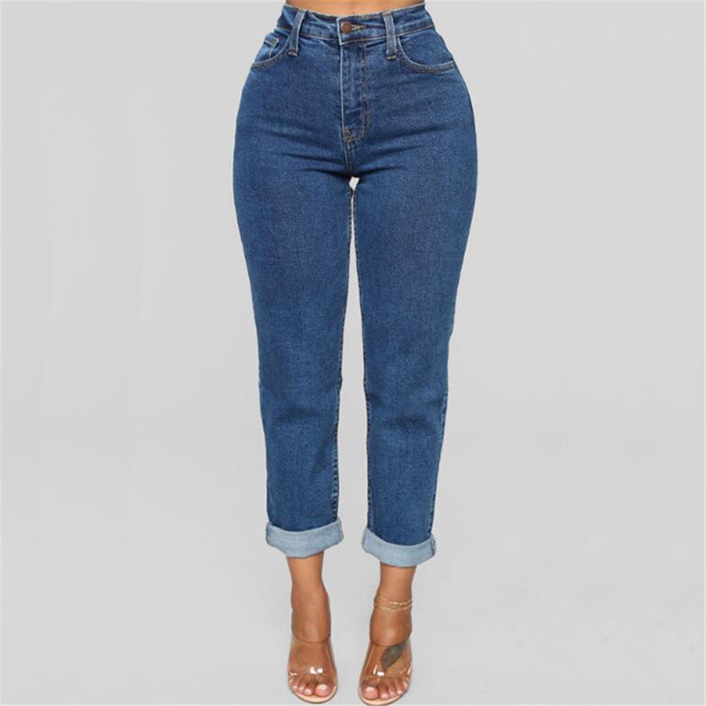 Woman Mom Jeans Pants Boyfriend Harem Jeans For Women With High Waist Push Up Large Size Ladies Jeans Denim 2020 Jeans Mujer V30 Shopee Singapore