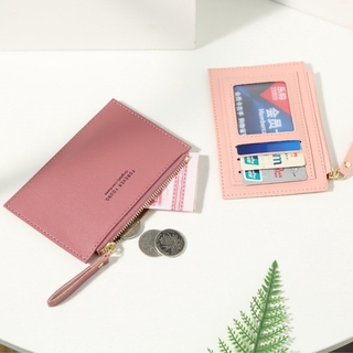 Image of Crosail Wallet Women Small Card Wallet Fashion Korean Wallet Zipper Coin Purse for Women