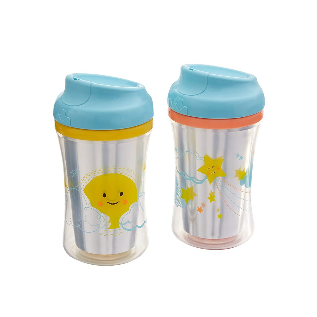 NUK!INSULATED SPILL PROOF Spout Cup NUK Sippy Cup Hard Spout Botol Air