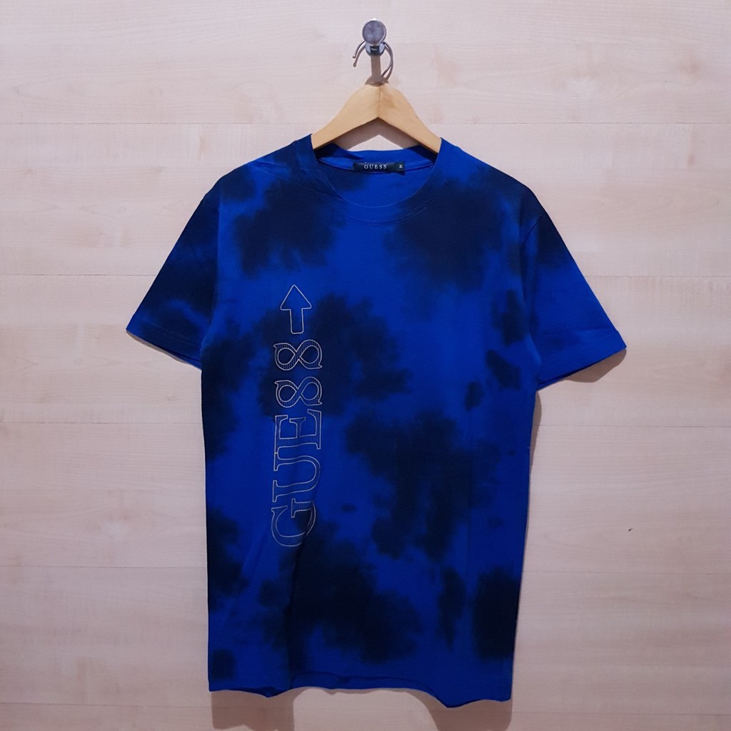 tie dye guess t shirt