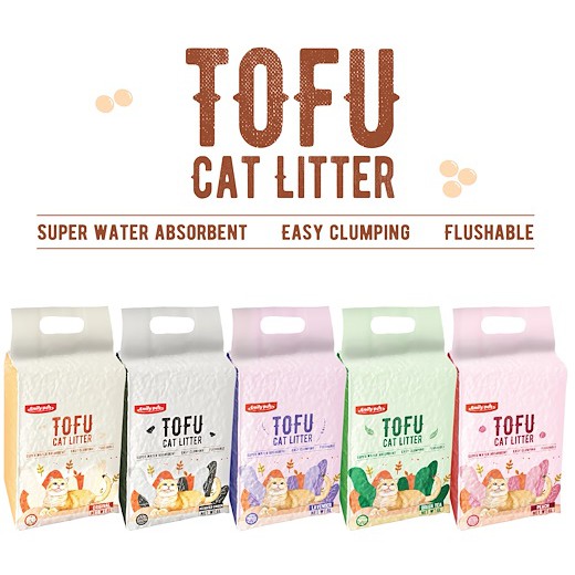 Emily Tofu Cat Litter 6L x 6 Bags Shopee Singapore