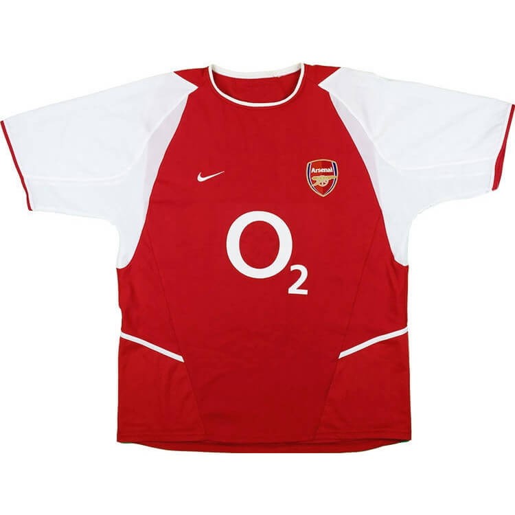 arsenal 2002 jersey