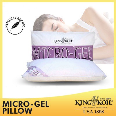 King Koil Micro Gel Pillow Shopee Singapore