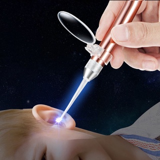 1Pc LED Flash Light Ear Cleaning Tools Baby Ear Spoon Earwax Remover Earpick For Kids Adult