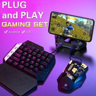 BIG SALE🔥Pubg COD Bluetooth 5.0 Mobile Gaming Keyboard Mouse Converter For Android