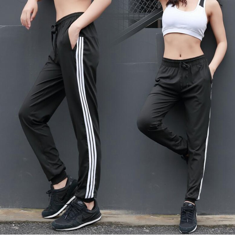 white jogging trousers