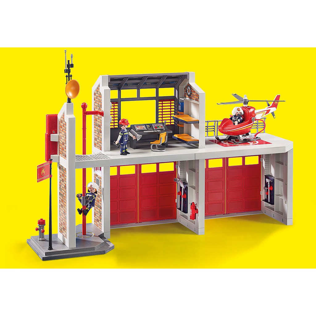 playmobil fire station